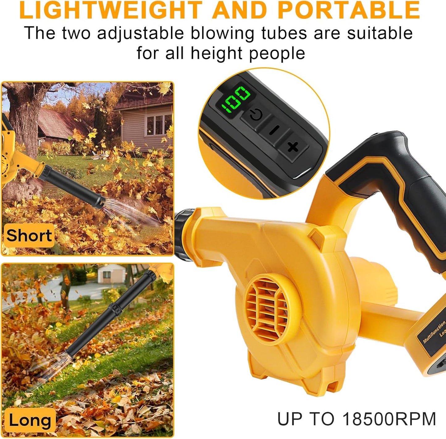 XR 18V Compatible Battery Blower